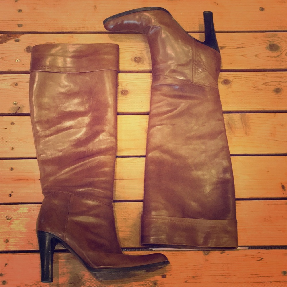 🎉SOLD🎉GUCCI Knee Boots - Picture 4 of 8